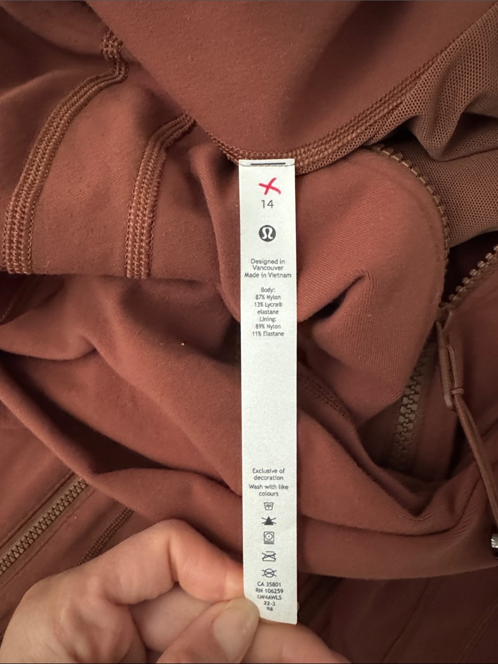 Lululemon Define Jacket *Luon in Roasted Brown - Picture 13 of 14